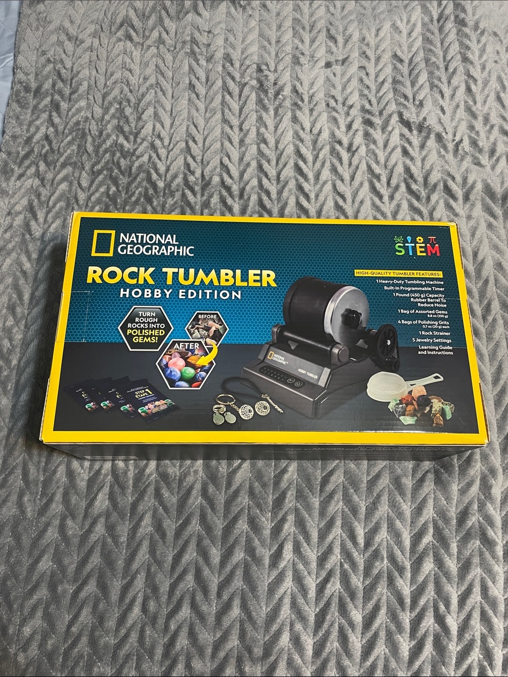 National Geographic Rock Tumbler Hobby Edition